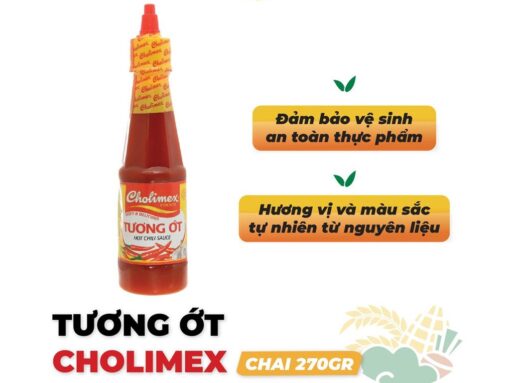 Tương ớt Cholimex chai nhựa 270g