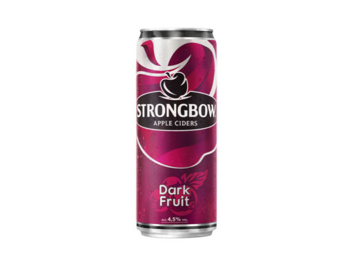 Lốc 6 lon Strongbow dâu đen 320ml - Hình ảnh 3