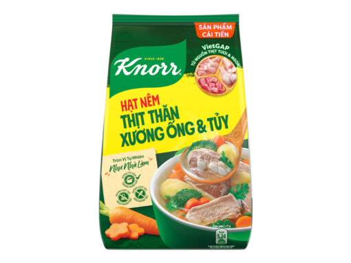 Hạt nêm Knorr thịt thăn, xương ống, tủy gói 1.2kg