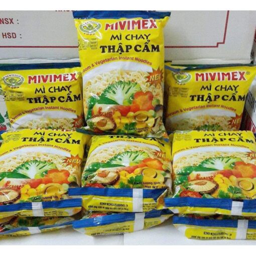 10 GÓI MÌ CHAY THẬP CẨM 65 GAM