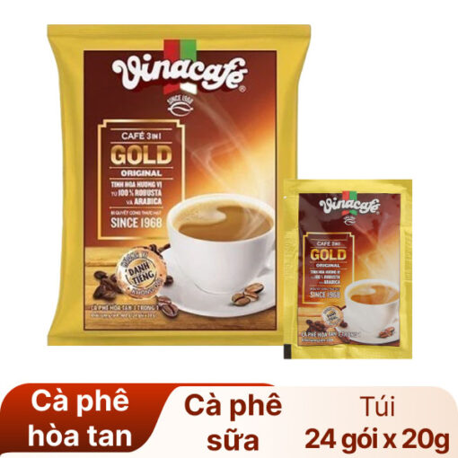 Cà phê sữa VinaCafé Gold Original 480g