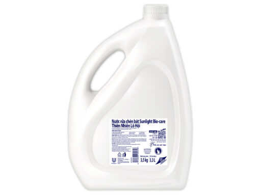 Nước rửa chén Sunlight thiên nhiên lô hội can 3.5kg - Hình ảnh 3