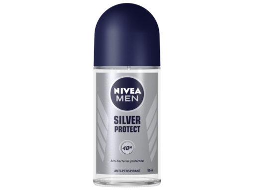 Lăn khử mùi Nivea Men Silver Protect phân tử bạc 50ml - Hình ảnh 2