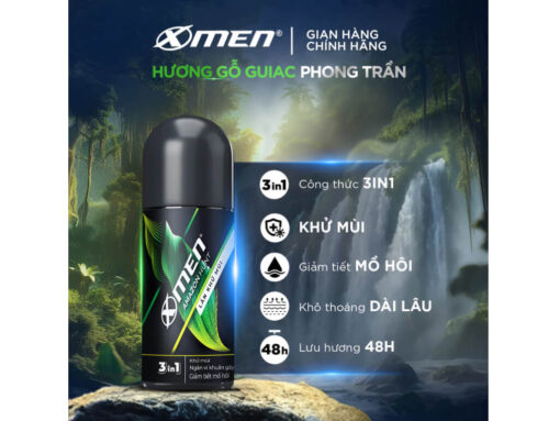 Lăn khử mùi cho nam X-Men Amazon Hunt 50ml - Hình ảnh 5