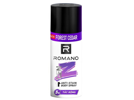 Xịt khử mùi Romano Genz hương Forest Cedar 140ml - Hình ảnh 5