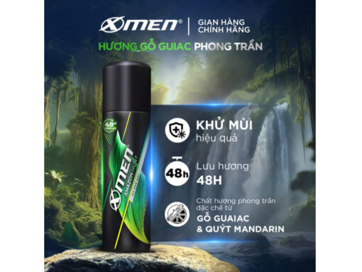 Xịt khử mùi toàn thân cho nam X-Men Amazon Hunt 140ml - Hình ảnh 3