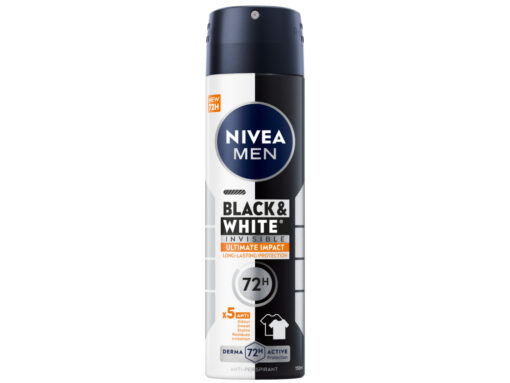 Lăn khử mùi cho nam Nivea Men Black & White Invisible ngăn ố vàng 50ml - Hình ảnh 3