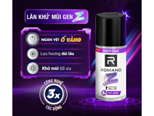 Xịt khử mùi Romano Genz hương Forest Cedar 140ml - Hình ảnh 3