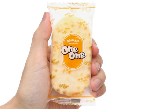 Bánh gạo ngọt vị phô mai ngô One One gói 118g - Hình ảnh 6