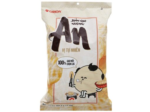 Bánh gạo nướng vị tự nhiên Orion An gói 151.2g - Hình ảnh 2