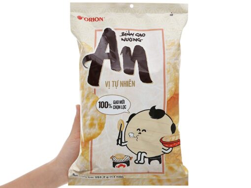 Bánh gạo nướng vị tự nhiên Orion An gói 151.2g - Hình ảnh 4