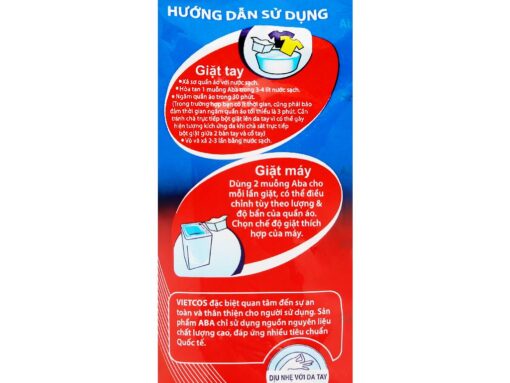 Bột giặt nhiệt Aba sạch tinh tươm túi 5.7kg - Hình ảnh 3
