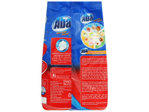Bột giặt nhiệt Aba sạch tinh tươm túi 770g - Hình ảnh 4