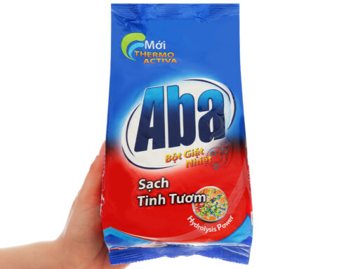 Bột giặt nhiệt Aba sạch tinh tươm túi 770g - Hình ảnh 5