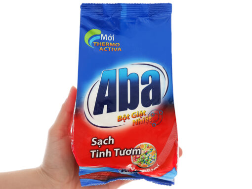 Bột giặt nhiệt Aba sạch tinh tươm túi 380g - Hình ảnh 5