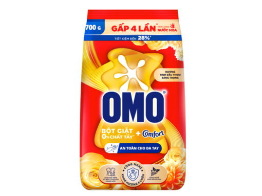 Bột giặt OMO Comfort tinh dầu thơm nồng nàn túi 700g - Hình ảnh 5