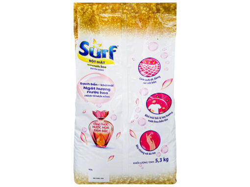 Bột giặt Surf nước hoa duyên dáng trắng sạch ngát hương túi 5.3kg - Hình ảnh 3