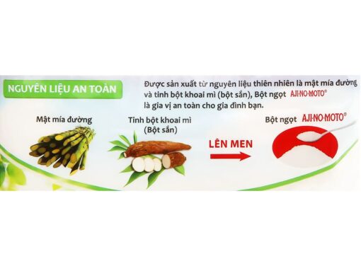 Bột ngọt hạt lớn Ajinomoto gói 1kg - Hình ảnh 5