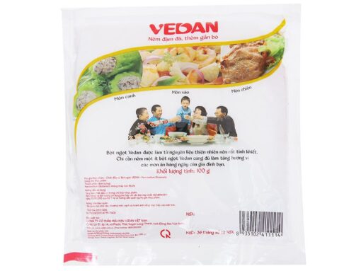 Bột ngọt hạt lớn Vedan gói 100g - Hình ảnh 3