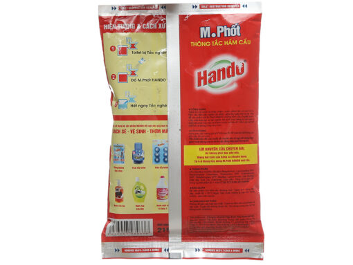 Bột thông tắc hầm cầu Hando gói 215g - Hình ảnh 3