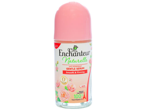 Lăn khử mùi Enchanteur Naturelle Gentle Serum mịn màng & săn chắc da hương hoa hồng 50ml - Hình ảnh 8
