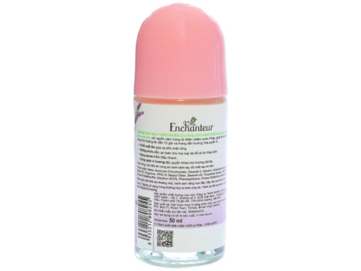 Lăn khử mùi Enchanteur Naturelle Gentle Serum se khít lỗ chân lông hương hoa oải hương 50ml - Hình ảnh 10