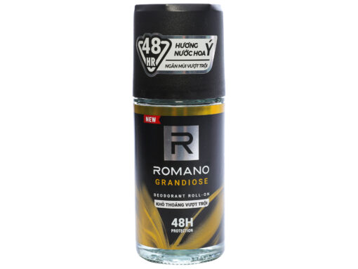 Lăn khử mùi Romano Grandiose khô thoáng vượt trội 50ml