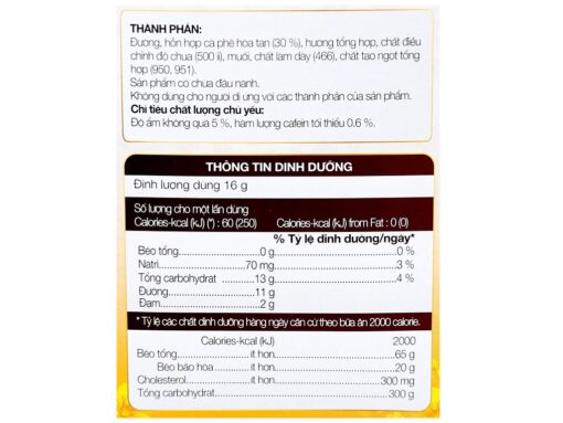 Cà phê đen đá MacCoffee Café Phố 160g - Hình ảnh 5