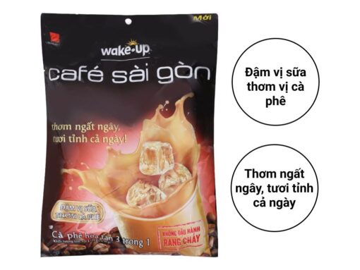 Cà phê sữa Wake Up Café Sài Gòn 456g - Hình ảnh 2