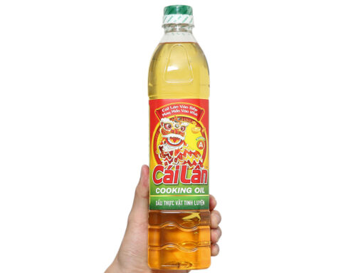 Dầu thực vật tinh luyện Cái Lân chai 1 lít - Hình ảnh 5