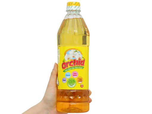 Dầu thực vật tinh luyện Orchid chai 1 lít - Hình ảnh 4