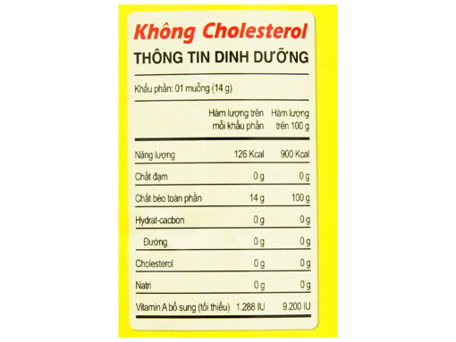 Dầu thực vật tinh luyện Orchid chai 1 lít - Hình ảnh 6