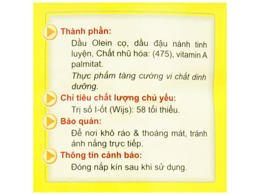 Dầu thực vật tinh luyện Orchid chai 1 lít - Hình ảnh 8