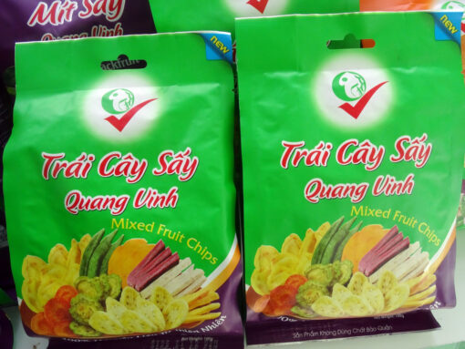 Trái cây sấy Quang Vinh - Gói 100gr - Hình ảnh 2