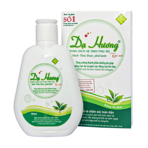 Dung dịch vệ sinh phụ nữ Dạ Hương trà xanh 100ml