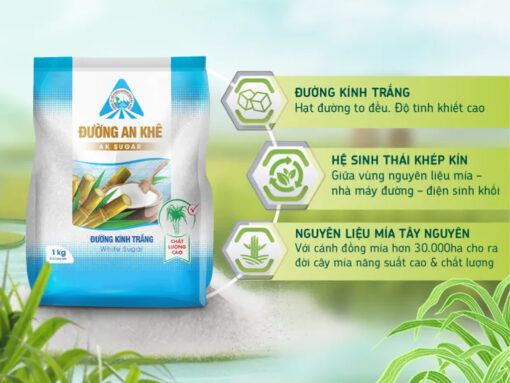 Đường kính trắng An Khê gói 1kg