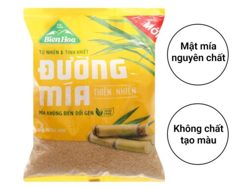 Đường mía thiên nhiên Biên Hòa gói 1kg
