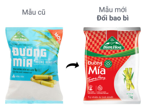Đường mía thượng hạng Biên Hòa gói 1kg - Hình ảnh 4