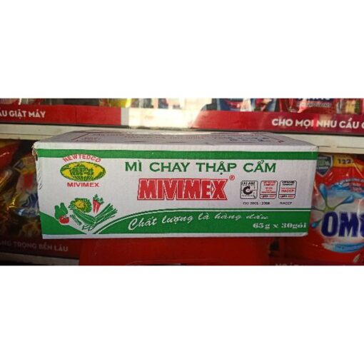 Thùng 30 gói Mì chay thập cẩm 65gam