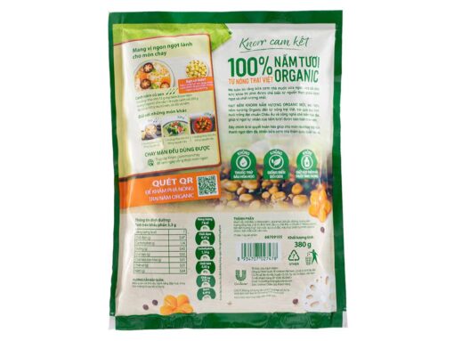 Hạt nêm chay Knorr nấm hương organic gói 380g - Hình ảnh 4