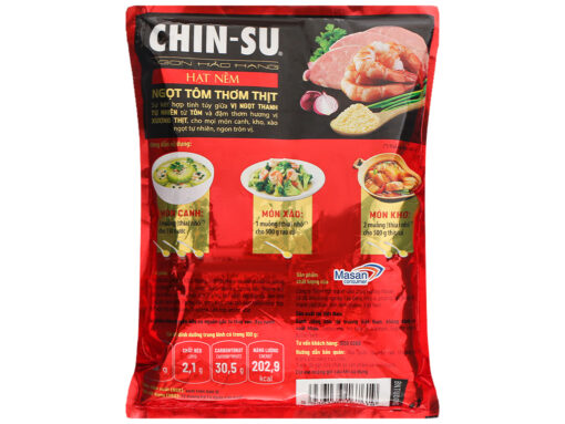 Hạt nêm Chinsu ngọt tôm thơm thịt gói 900g - Hình ảnh 4