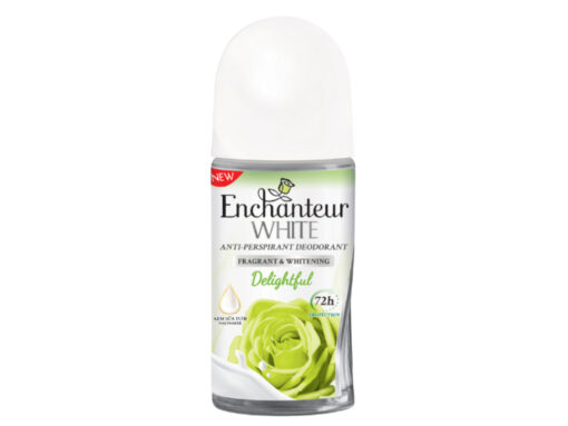 Lăn khử mùi dưỡng trắng da Enchanteur White Delightful 50ml