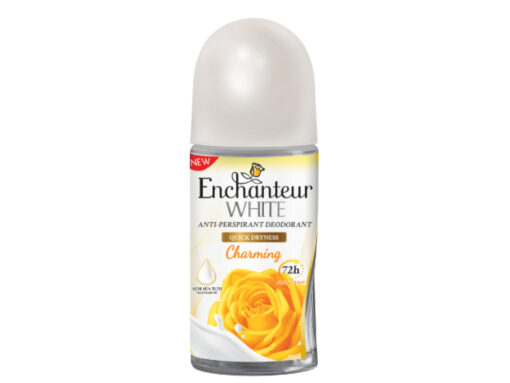 Lăn khử mùi dưỡng trắng da Enchanteur White Charming 50ml