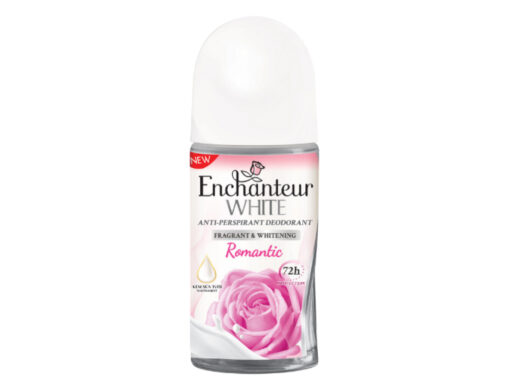 Lăn khử mùi dưỡng trắng da Enchanteur White Romantic 50ml