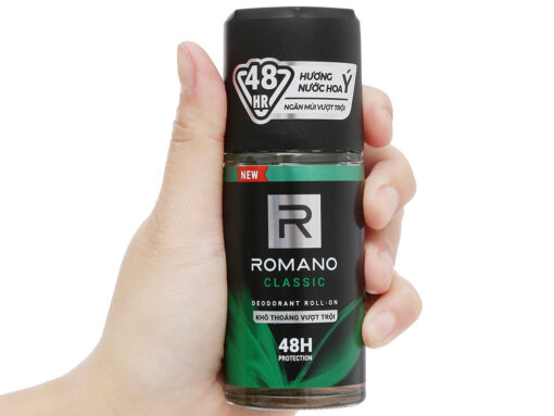 Lăn khử mùi Romano Classic khô thoáng vượt trội 50ml - Hình ảnh 6