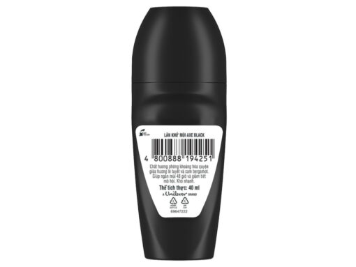 Lăn khử mùi AXE Black hương cam bergamot và lê tuyết 40ml - Hình ảnh 4