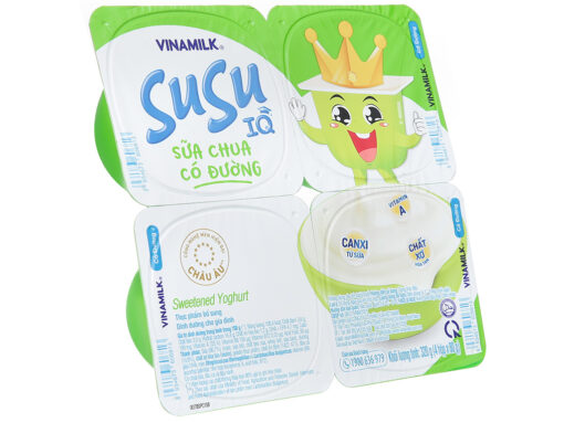 Thùng 48 hộp sữa chua cho trẻ em có đường IQ SuSu 80g - Hình ảnh 7