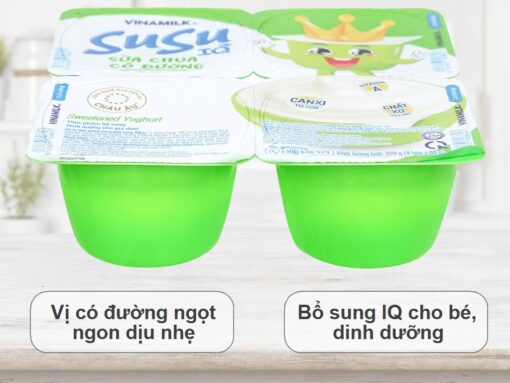 Thùng 48 hộp sữa chua cho trẻ em có đường IQ SuSu 80g - Hình ảnh 5