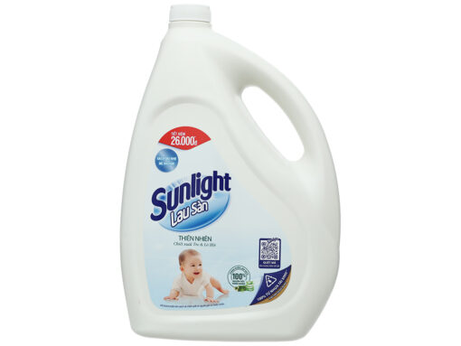Nước lau sàn Sunlight hương hoa thiên nhiên can 3.6kg