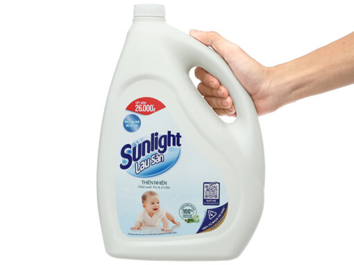 Nước lau sàn Sunlight hương hoa thiên nhiên can 3.6kg - Hình ảnh 4